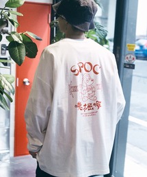 【SPOC STORE】チャイナプリントLSカットソー