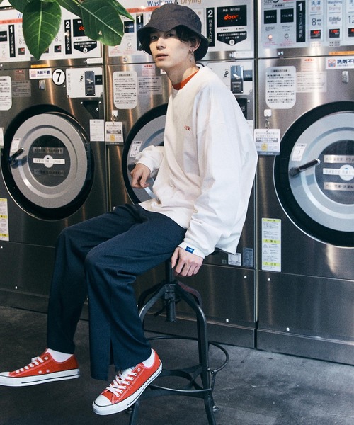 SPOC STORE(スポックストア)の「【SPOC STORE】チャイナプリントLSカットソー(Tシャツ/カットソー・メンズ・ホワイト/ブラック/モスグリーン・M/L)」の12枚目の写真
