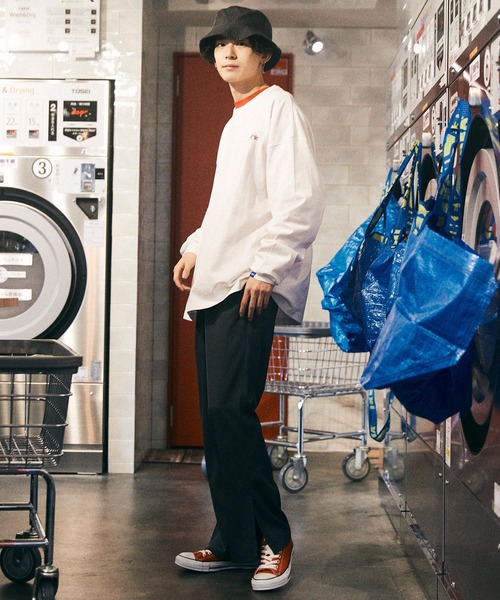 SPOC STORE(スポックストア)の「【SPOC STORE】チャイナプリントLSカットソー(Tシャツ/カットソー・メンズ・ホワイト/ブラック/モスグリーン・M/L)」の13枚目の写真