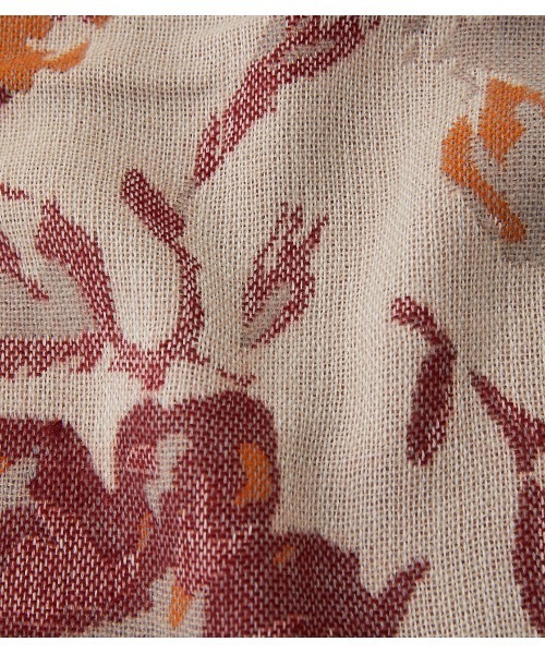 AZUL by moussy(アズールバイマウジー)の「FLOWER STOLE/フラワーストール(ストール/ショール・レディース・ベージュ系その他/グレー系その他・FREE)」の7枚目の写真