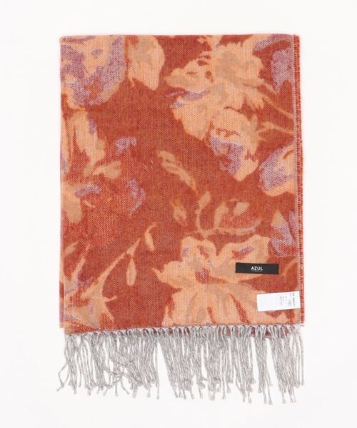 AZUL by moussy(アズールバイマウジー)の「FLOWER STOLE/フラワーストール(ストール/ショール・レディース・ベージュ系その他/グレー系その他・FREE)」の13枚目の写真