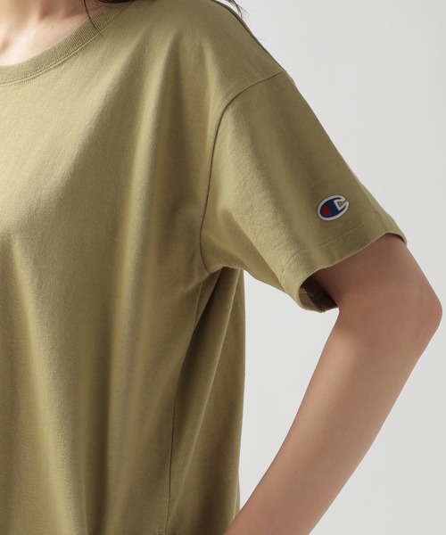 Champion(チャンピオン)の「【Champion(チャンピオン)】バックロゴワンピース(ワンピース・レディース・オフホワイト/ブラック/カーキ・FREE)」の13枚目の写真