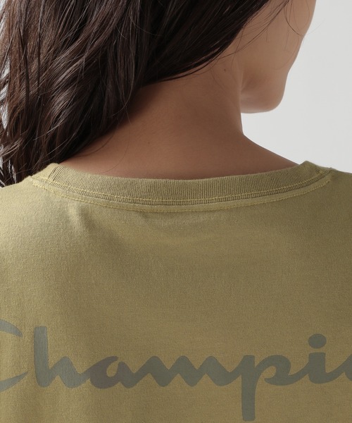 Champion(チャンピオン)の「【Champion(チャンピオン)】バックロゴワンピース(ワンピース・レディース・オフホワイト/ブラック/カーキ・FREE)」の16枚目の写真