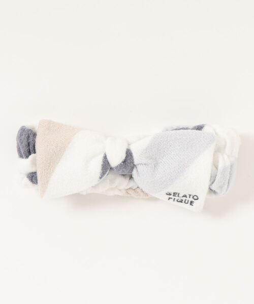 スムーズィー ４ボーダーヘアバンド ヘアバンド Gelato Pique ジェラートピケ のファッション通販 Zozotown