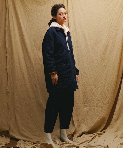 セール】Levi's(R)RED QUILTED CHORE JACKET QUILTED RINSE（デニム