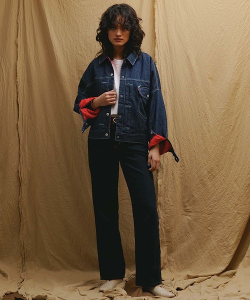 セール】Levi's(R)RED QUILTED CHORE JACKET QUILTED RINSE（デニム