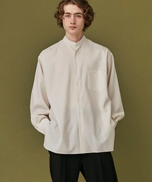 STUDIOUS | 【marka/MARKAWARE】EX.COMFORT FIT BAND COLLAR SHIRT(シャツ/ブラウス)