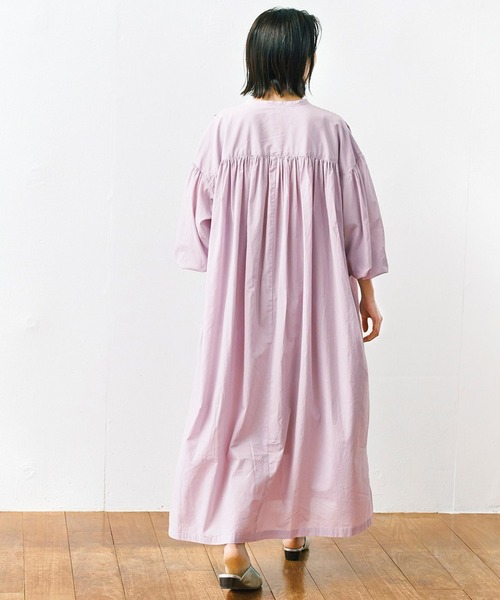 avecmoi（アヴェクモワ）の「【佐藤かなさんプロデュース】 アヴェクモワ　ボリュームスリーブワンピース〈ラベンダー〉（ワンピース・レディース・ラベンダー・1/2）」の9枚目の写真