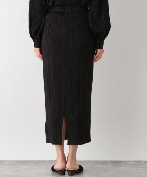 LEPSIM(レプシィム)の「シャーリングナロースカート 932982(スカート・レディース・ブラック/ミント/グレイッシュベージュ・FREE)」の7枚目の写真