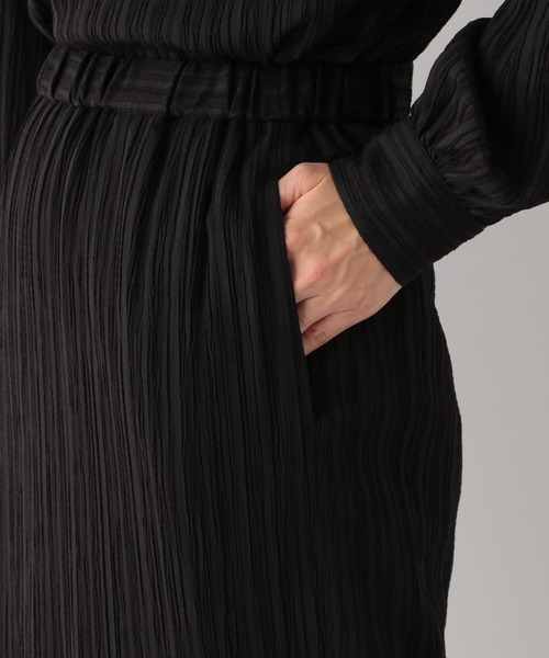 LEPSIM(レプシィム)の「シャーリングナロースカート 932982(スカート・レディース・ブラック/ミント/グレイッシュベージュ・FREE)」の18枚目の写真