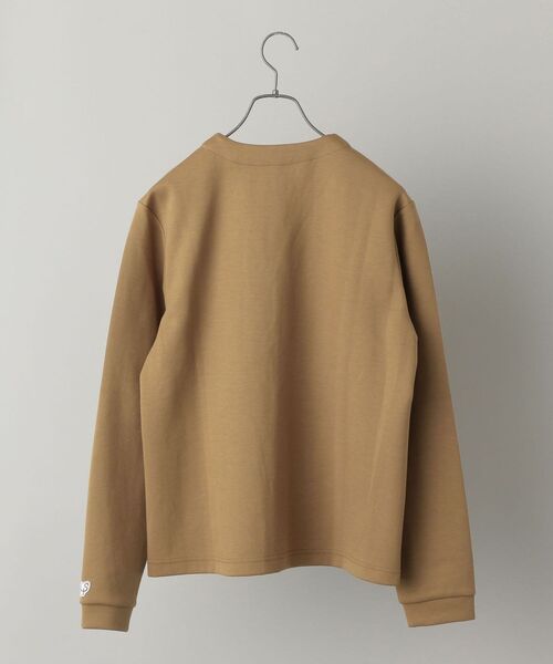 SHIPS（シップス）の「【WEB限定】SHIPS: バルキー ポンチ ワンポイントワッペン ロゴ カーディガン（カーディガン/ボレロ・メンズ・カーキ/ネイビー/イエロー系その他2/グレー・LARGE/XX-LARGE/MEDIUM/X-LARGE/SMALL）」の10枚目の写真