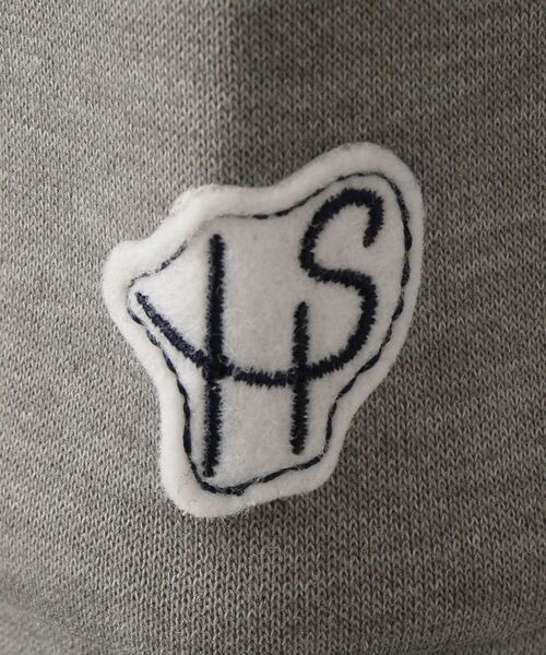 SHIPS（シップス）の「【WEB限定】SHIPS: バルキー ポンチ ワンポイントワッペン ロゴ カーディガン（カーディガン/ボレロ・メンズ・カーキ/ネイビー/イエロー系その他2/グレー・LARGE/XX-LARGE/MEDIUM/X-LARGE/SMALL）」の12枚目の写真