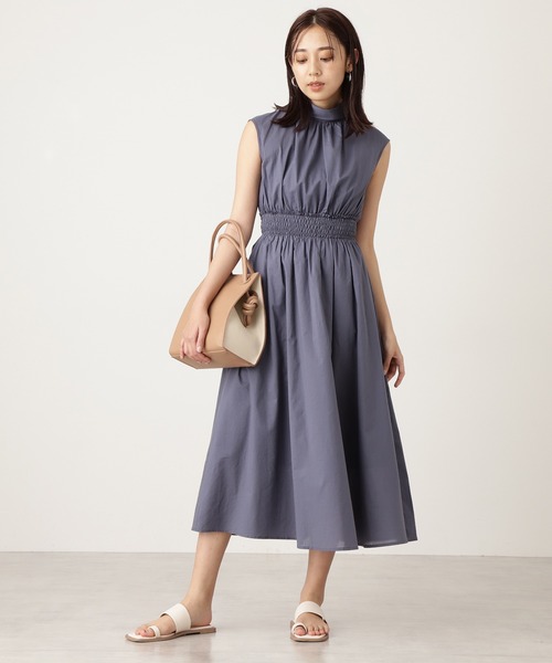 N.（N. Natural Beauty Basic）（エヌエヌナチュラルビューティーベーシック）の「◆むすびハンドルトートバッグ（トートバッグ・レディース・ブラック/ベージュ・ﾌﾘ-）」の4枚目の写真