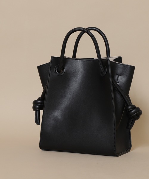 N.（N. Natural Beauty Basic）（エヌエヌナチュラルビューティーベーシック）の「◆むすびハンドルトートバッグ（トートバッグ・レディース・ブラック/ベージュ・ﾌﾘ-）」の17枚目の写真