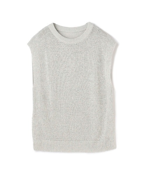 ReNorm(リノーム)の「テープヤーンノースリニット(ニット/セーター・レディース・グレー/ホワイト系その他・フリー)」の13枚目の写真