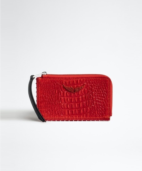 【ZADIG&VOLTAIRE】財布、カードホルダー ZADIG&VOLTAIRE（ザディグ エ ヴォルテール）の「ZV CARD WILD