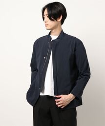 m.f.editorial（エムエフエディトリアル）の「エムエフエディトリアルメンズ/m.f.editorial：MEN コーデュラ ストレッチ セットアップ スタンドシャツアウター（セットアップアイテムございます）（シャツ/ブラウス・メンズ）」