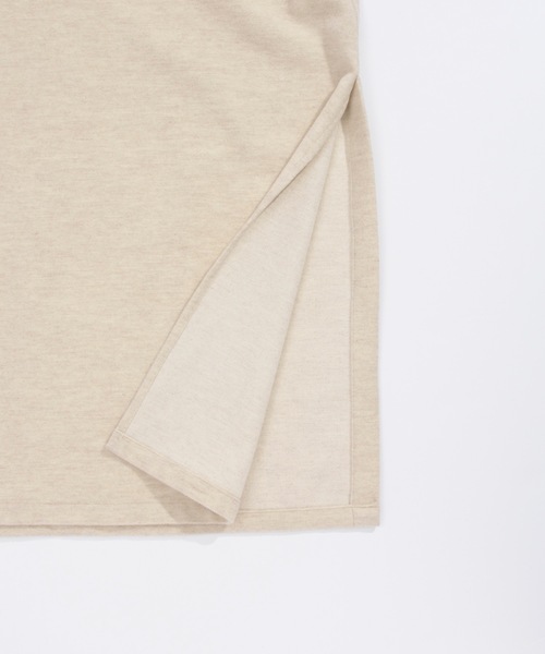 UNFIL（アンフィル）の「unfil アンフィル / geelong lambs-beaver kaftan ジーロンラムウールビーバー カフタンドレスワンピース / WOFL-UW138（ワンピース・レディース・ライトベージュ・1）」の5枚目の写真