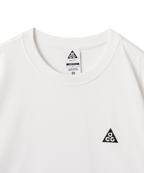 NIKE ACG（ナイキエィシージー）の「NIKE AS M ACG SS LBR TEE / ナイキ ACG LBR T-シャツ【SP】（Tシャツ/カットソー・メンズ・ホワイト/ブラック・XL/M/S/XXL/L）」の7枚目の写真