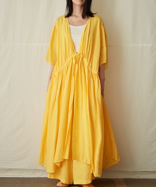 IKKUNA（イクナ）の「cache-coeur dress／カシュクールドレス