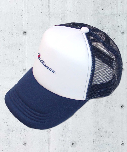 THE CASUAL（カジュアル）の「プリントメッシュキャップ キッズ（キャップ・キッズ・ホワイト系9/ホワイト系5/サックスブルー/ホワイト系1/ホワイト系4/ブラック系/ホワイト系/ベージュ/ホワイト系3/ブラック系1/ホワイト系6/チャコール/ホワイト系2/ネイビー/ホワイト系7/ホワイト系8/オレンジ/ブラック/ブラック系2/ブラウン・56cm/54cm/52cm）」の6枚目の写真