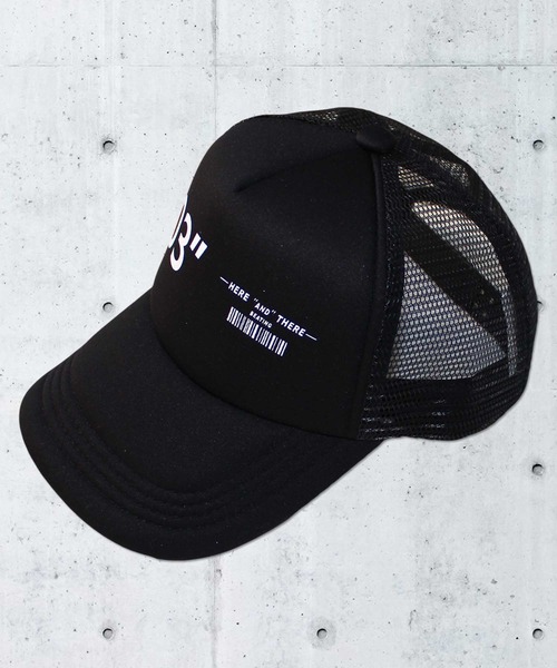 THE CASUAL（カジュアル）の「プリントメッシュキャップ キッズ（キャップ・キッズ・ホワイト系9/ホワイト系5/サックスブルー/ホワイト系1/ホワイト系4/ブラック系/ホワイト系/ベージュ/ホワイト系3/ブラック系1/ホワイト系6/チャコール/ホワイト系2/ネイビー/ホワイト系7/ホワイト系8/オレンジ/ブラック/ブラック系2/ブラウン・56cm/54cm/52cm）」の13枚目の写真