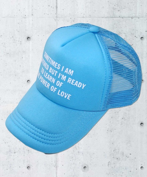 THE CASUAL（カジュアル）の「プリントメッシュキャップ キッズ（キャップ・キッズ・ホワイト系9/ホワイト系5/サックスブルー/ホワイト系1/ホワイト系4/ブラック系/ホワイト系/ベージュ/ホワイト系3/ブラック系1/ホワイト系6/チャコール/ホワイト系2/ネイビー/ホワイト系7/ホワイト系8/オレンジ/ブラック/ブラック系2/ブラウン・56cm/54cm/52cm）」の19枚目の写真