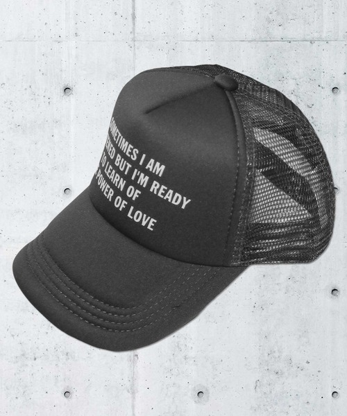 THE CASUAL（カジュアル）の「プリントメッシュキャップ キッズ（キャップ・キッズ・ホワイト系9/ホワイト系5/サックスブルー/ホワイト系1/ホワイト系4/ブラック系/ホワイト系/ベージュ/ホワイト系3/ブラック系1/ホワイト系6/チャコール/ホワイト系2/ネイビー/ホワイト系7/ホワイト系8/オレンジ/ブラック/ブラック系2/ブラウン・56cm/54cm/52cm）」の16枚目の写真