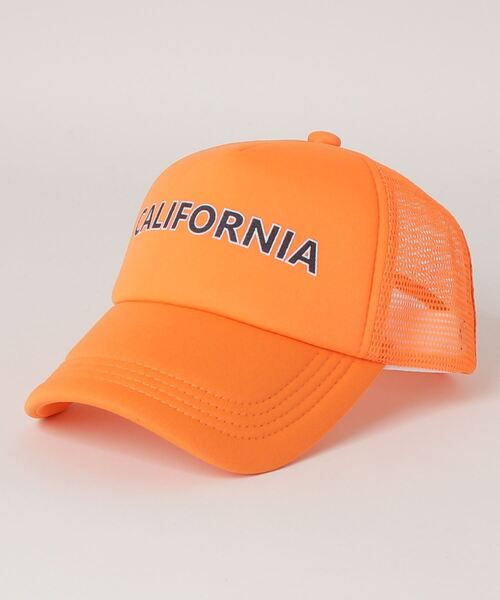 THE CASUAL（カジュアル）の「プリントメッシュキャップ キッズ（キャップ・キッズ・ホワイト系9/ホワイト系5/サックスブルー/ホワイト系1/ホワイト系4/ブラック系/ホワイト系/ベージュ/ホワイト系3/ブラック系1/ホワイト系6/チャコール/ホワイト系2/ネイビー/ホワイト系7/ホワイト系8/オレンジ/ブラック/ブラック系2/ブラウン・56cm/54cm/52cm）」の22枚目の写真