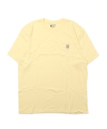 carhartt/カーハート Workwear ビッグシルエット ポケット半袖 ロゴ Tシャツ ワッペン トップス