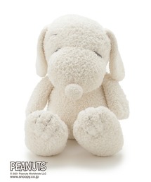 ジェラートピケ gelato pique スヌーピー 真っ白 バニラ gelato pique(ジェラートピケ)の「【PEANUTS】ぬいぐるみ