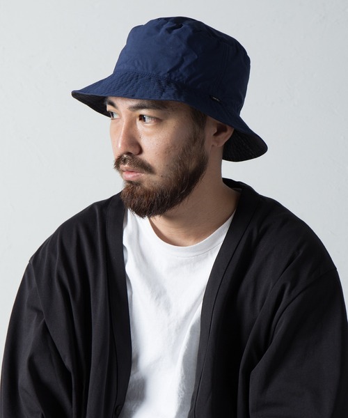 RACAL（ラカル）の「Mountain Smith×Racal Pocketable Reversible Bucket  Hat / マウンテンスミス×ラカル ポケッタブルリバーシブルバケットハット（ハット・メンズ・オリーブ/ブラウン/ブラック/ベージュ/ネイビー・FREE）」の5枚目の写真