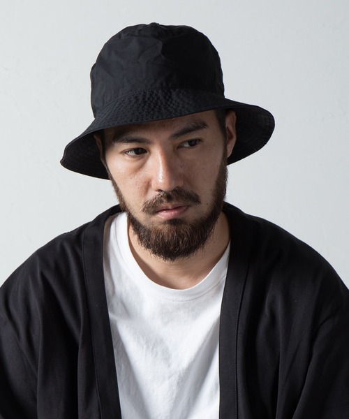 RACAL（ラカル）の「Mountain Smith×Racal Pocketable Reversible Bucket  Hat / マウンテンスミス×ラカル ポケッタブルリバーシブルバケットハット（ハット・メンズ・オリーブ/ブラウン/ブラック/ベージュ/ネイビー・FREE）」の3枚目の写真