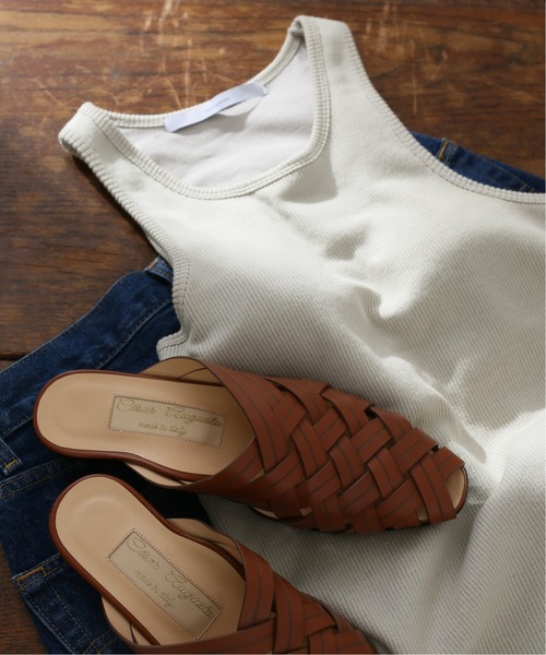 FRAMeWORK（フレームワーク）の「アメリカンスリーブ タンクトップ◆（タンクトップ・レディース・ベージュ/アイボリー/キャメル・FREE）」の3枚目の写真