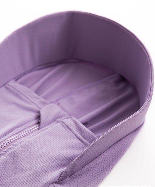 Lace Ladies(レースレディース)の「ハイネックフード付きUVカットヒンヤリラッシュガード(ラッシュガード・レディース・ホワイト/ライトブルー/ブラック/パープル/ネイビー/グレー/ピンク/ワインレッド・LL/S/M/L)」の14枚目の写真