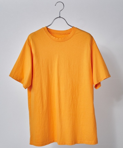 ECRIRE(エクリール)の「クルーネックTシャツ(Tシャツ/カットソー・レディース・ベージュ/オフホワイト/オレンジ・フリー)」の17枚目の写真