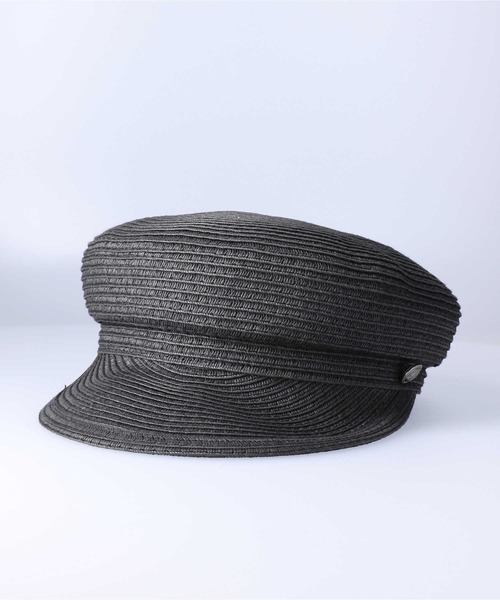 HONEYSUCKLE ROSE(ハニーサックルローズ)の「【HONEYSUCKLE ROSE】ブレードキャスケット(キャスケット・レディース・ブラック/キナリ・フリー)」の1枚目の写真