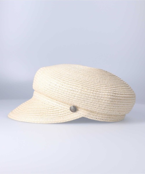 HONEYSUCKLE ROSE(ハニーサックルローズ)の「【HONEYSUCKLE ROSE】ブレードキャスケット(キャスケット・レディース・ブラック/キナリ・フリー)」の6枚目の写真