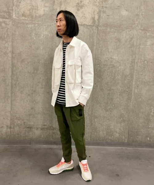 SUPERTHANKS（スーパーサンクス）の「SUPERTHANKS/スーパーサンクス/別注 シャツ（シャツ/ブラウス・メンズ・ホワイト/ブルー・MEDIUM/LARGE/X-LARGE）」の18枚目の写真