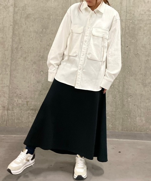 SUPERTHANKS（スーパーサンクス）の「SUPERTHANKS/スーパーサンクス/別注 シャツ（シャツ/ブラウス・メンズ・ホワイト/ブルー・MEDIUM/LARGE/X-LARGE）」の17枚目の写真