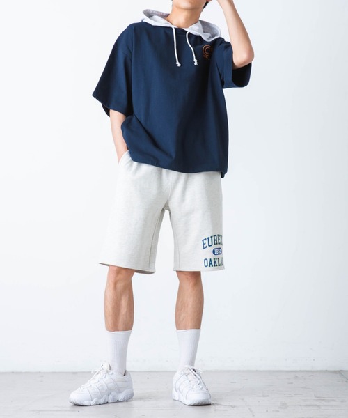 WEGO(ウィゴー)の「WEGO/ヘビーウエイト ロゴ刺繍Tパカ(Tシャツ/カットソー・メンズ・ホワイト/ダークグリーン/ネイビー/ホワイト系その他5/グリーン系その他5/ブルー系その他5/グリーン/ブルー/スミクロ・MEDIUM/LARGE)」の15枚目の写真