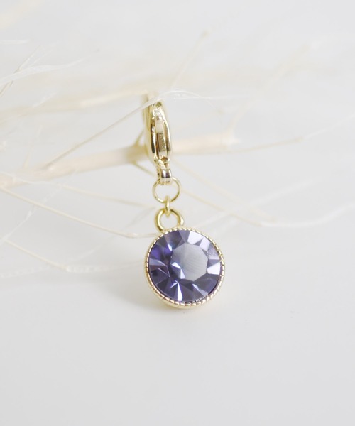 ma chere Cosette?（マシェールコゼット）の「ストーンマスクチャーム（チャーム・レディース・クリア/ホワイト系その他/ブラウン系その他/グリーン系その他/ブルー系その他/パープル系その他/ピンク系その他/アクア/グリーン系その他2/グリーン系その他3/パープル系その他2/ローズ系・FREE）」の20枚目の写真