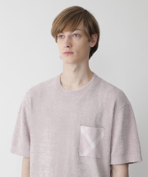 BLACK LABEL CRESTBRIDGE（ブラックレーベル・クレストブリッジ）の「【BLACK lab.】リラックスモールT（ルームウェア/パジャマ・メンズ・ピンク系その他/ネイビー/オフホワイト/グリーン・M/L）」の12枚目の写真