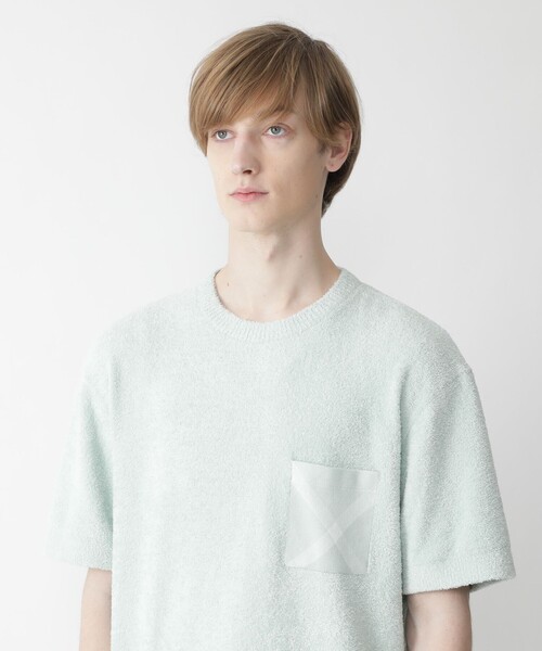 BLACK LABEL CRESTBRIDGE（ブラックレーベル・クレストブリッジ）の「【BLACK lab.】リラックスモールT（ルームウェア/パジャマ・メンズ・ピンク系その他/ネイビー/オフホワイト/グリーン・M/L）」の22枚目の写真