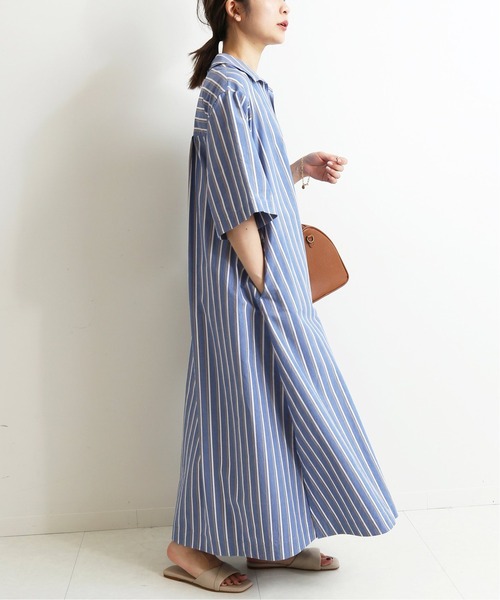 なも。 美品 イレーヴ タイプライター スキッパーワンピース& トゥジュー なも。 美品 イレーヴ タイプライター スキッパーワンピース