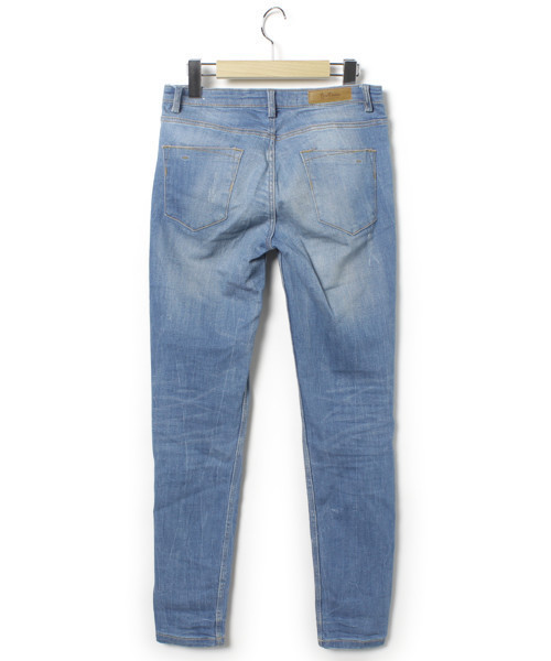 ZARA（ザラ）の「デニムパンツ（デニムパンツ・レディース・ブルー・38）」の2枚目の写真