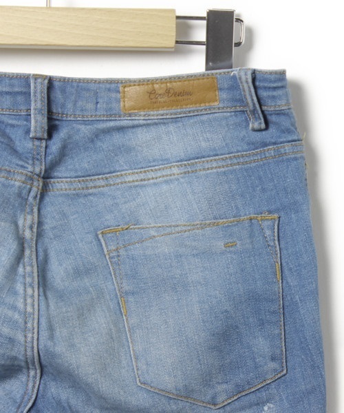 ZARA（ザラ）の「デニムパンツ（デニムパンツ・レディース・ブルー・38）」の4枚目の写真