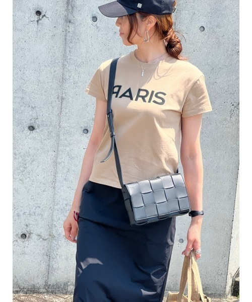 Day and Grade（デイアンドグレイド）の「PARISロゴTシャツ（Tシャツ/カットソー・レディース・ホワイト/ブラック/ベージュ・FREE）」の22枚目の写真