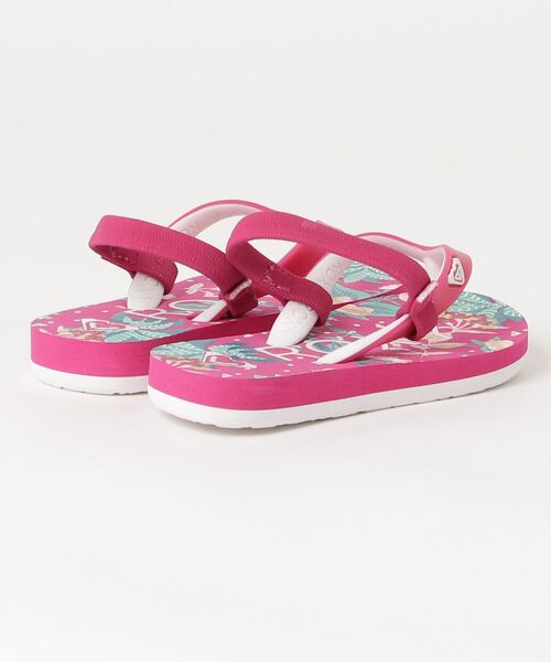 ROXY（ロキシー）の「ROXY/ロキシー キッズ サンダル AROL100005（サンダル・キッズ・ピンク・16.0cm/12.0cm/14.0cm）」の2枚目の写真