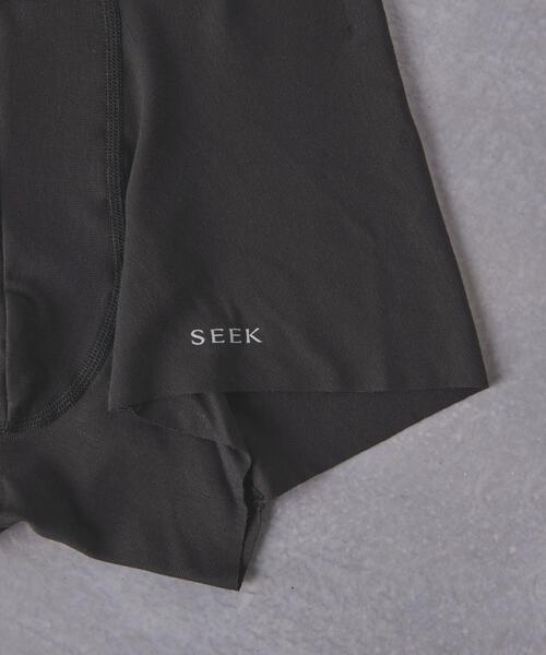 UNITED ARROWS（ユナイテッドアローズ）の「▲＜SEEK（シーク）＞ CUT OFF AIRZ ボクサーパンツ ■■■（ボクサーパンツ・メンズ・ベージュ/ブラック/ネイビー・MEDIUM/LARGE）」の6枚目の写真